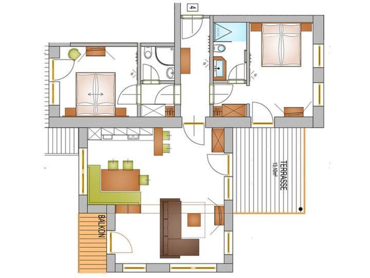 Appartement Schwab Ski In & Out Schladming Esterno foto